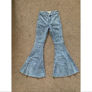 Soft corduroy bell bottoms